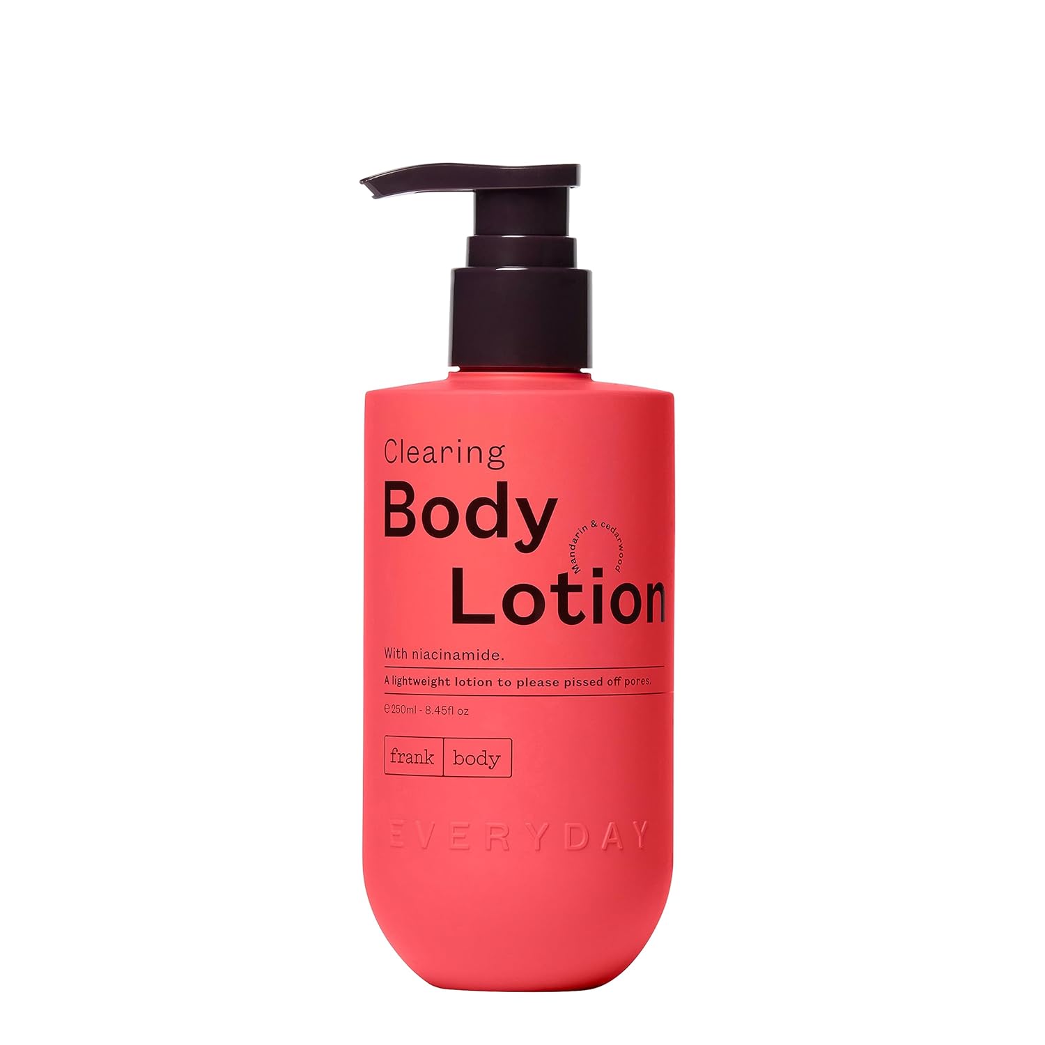 frank body Clearing Body Wash & Body Lotion Bundle | Vegan & Cruelty Free | Removes Stubborn Dead Skin, Excess Oil, Black & White Heads| Mandarin & Cedarwood Scent - Image 6