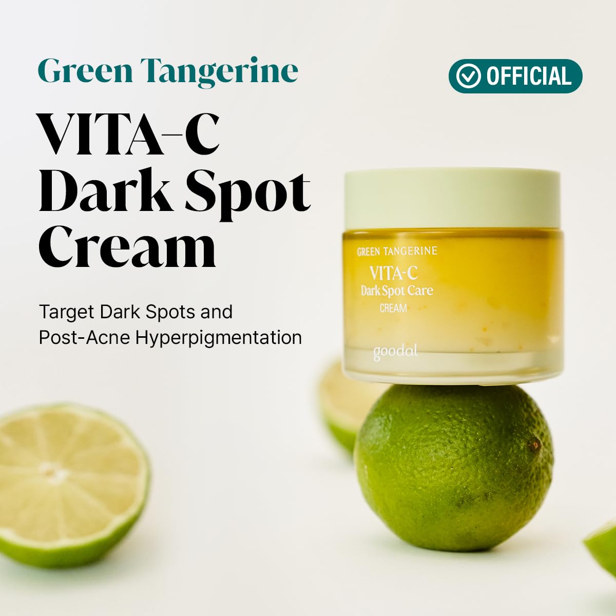 GOODAL Green Tangerine Vitamin C Cream 1.70 fl oz (Advanced Version) - Image 2