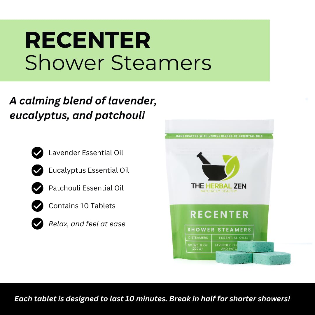 Lavender Eucalyptus Aromatherapy Shower Steamers 6 Pack for Relaxing Home Spa Experience - Image 2