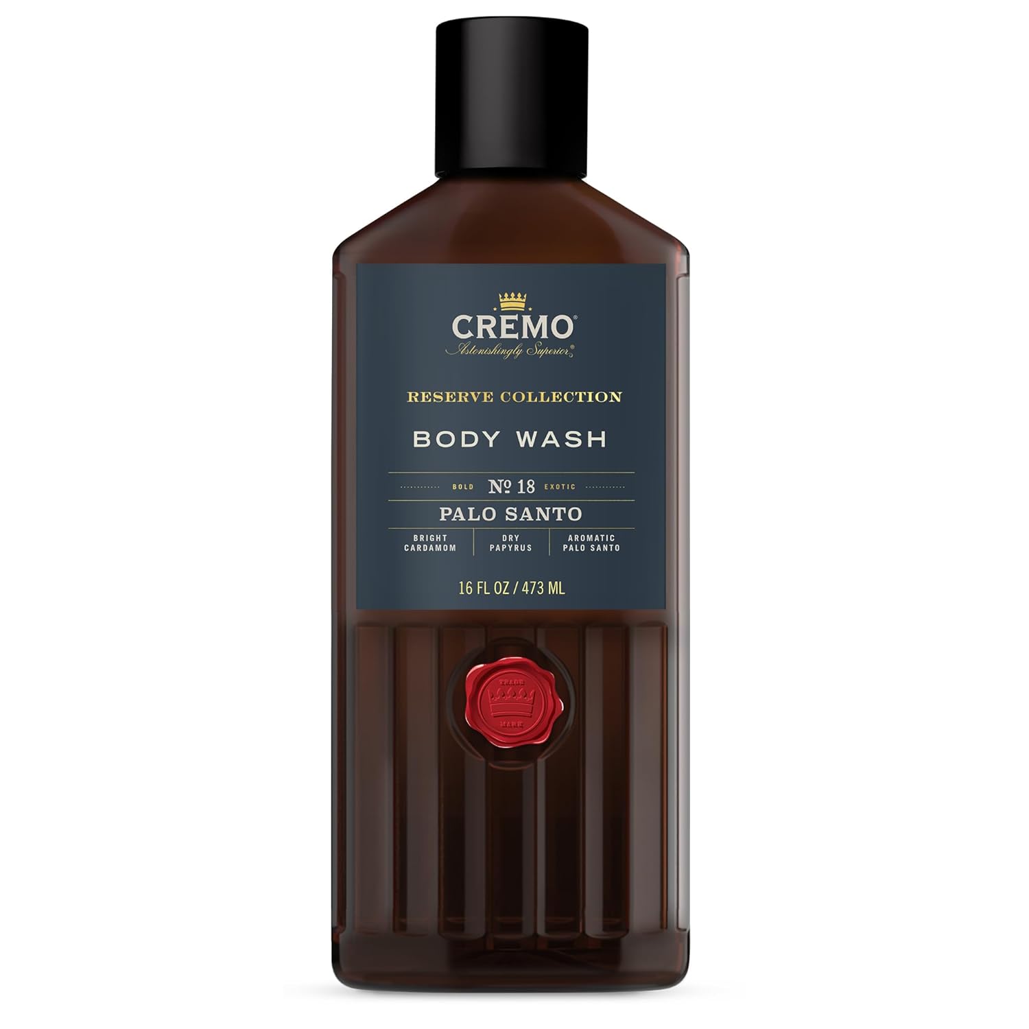 Cremo Men's Italian Bergamot Palo Santo Body Wash Bundle 2 x 16 Fl Oz - Image 5