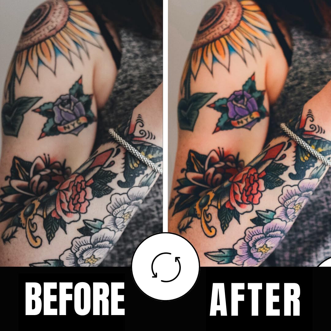 Tattoo Aftercare 5oz Tattoo Cream, Heals + Protects New Tattoos and Rejuvenates Older Tattoos - 100% Safe & Clean Tattoo Aftercare Balm - Image 5