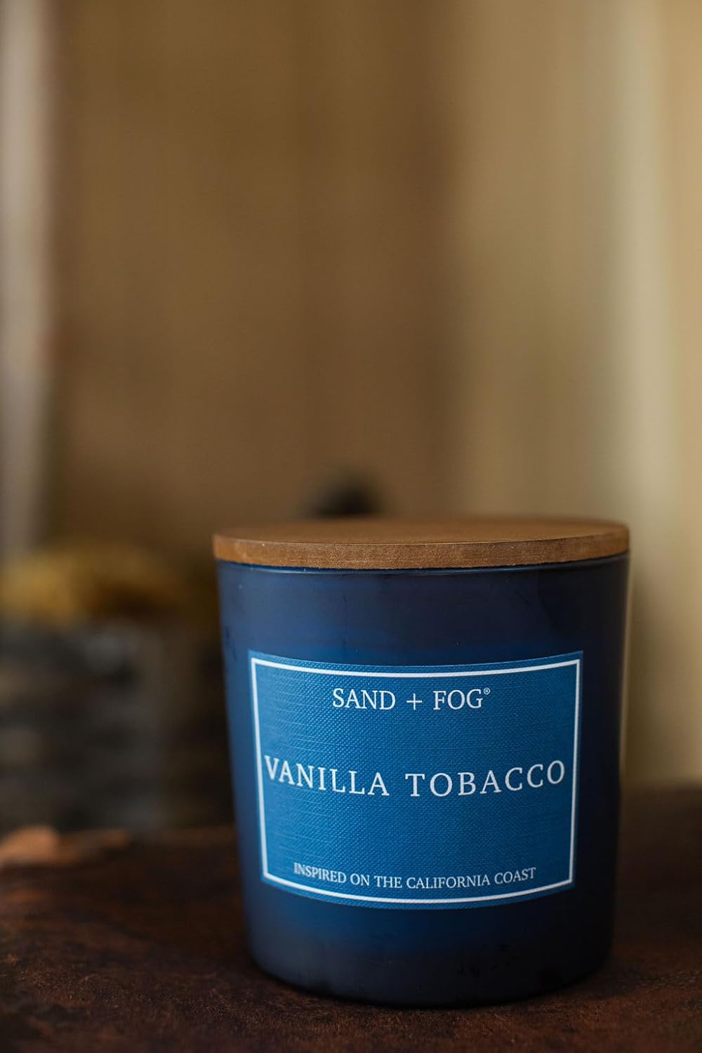 Sand + Fog Scented Candles - Vanilla Tobacco - Additional Scents and Sizes - 3 Wicks 100% Cotton Lead-Free - Luxury Air Freshening Jar Candles - Perfect Home Decor - 21 oz - Image 4