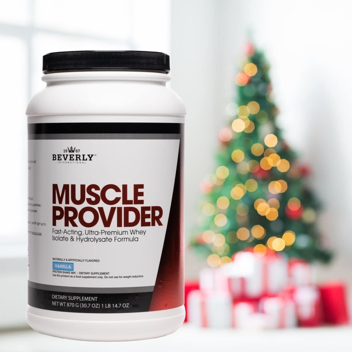 Beverly International Muscle Provider Vanilla Whey Protein Powder 30 Servings for Lean Muscle Recovery - Image 4