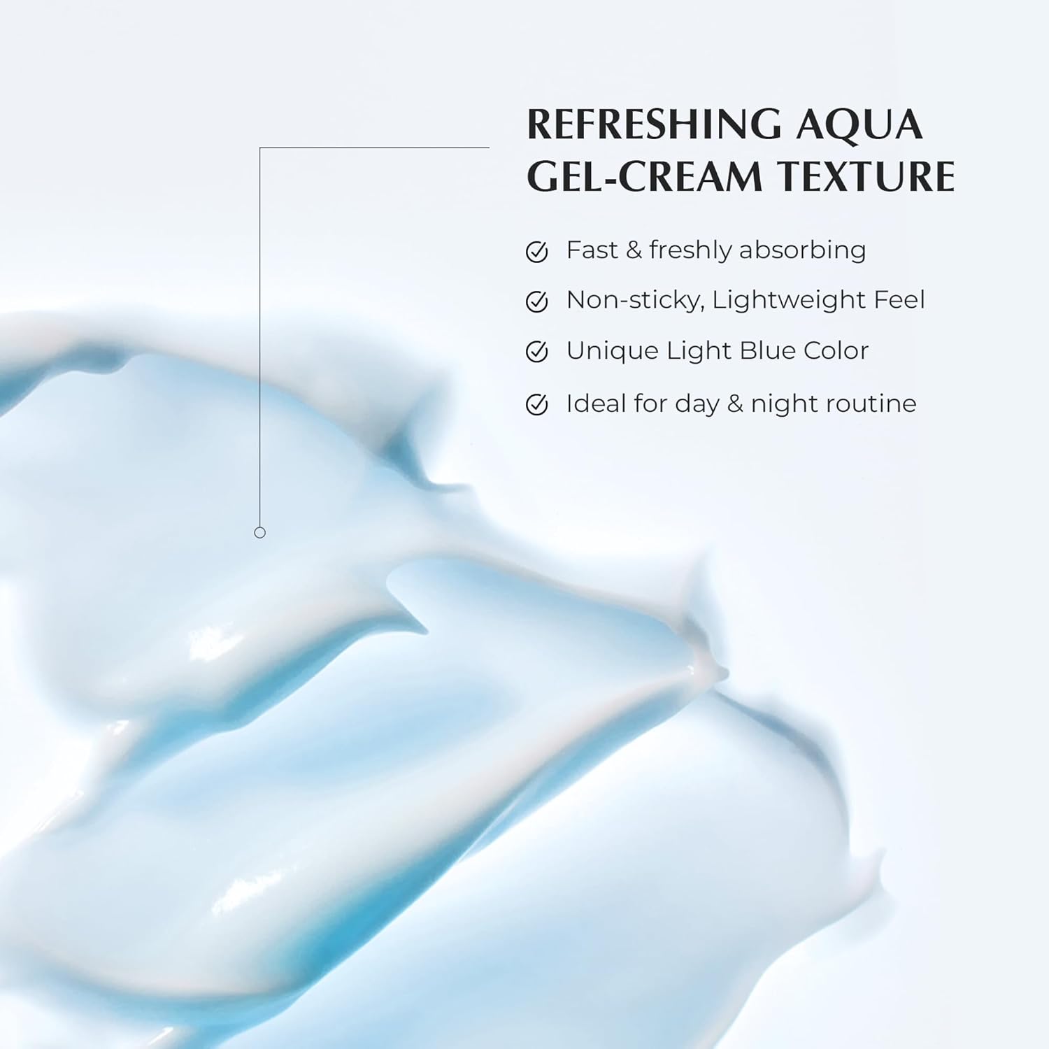 JEU'DEMEURE DermiShuttle DD Gel Cream Aqua, Soothing & Hydration For Face, Neck and Hand with Ceramide, Betaine and Peptide, Lightweight Daily Moisturizer for Sensitive Skin, Korean Moisturizer (50g) - Image 5
