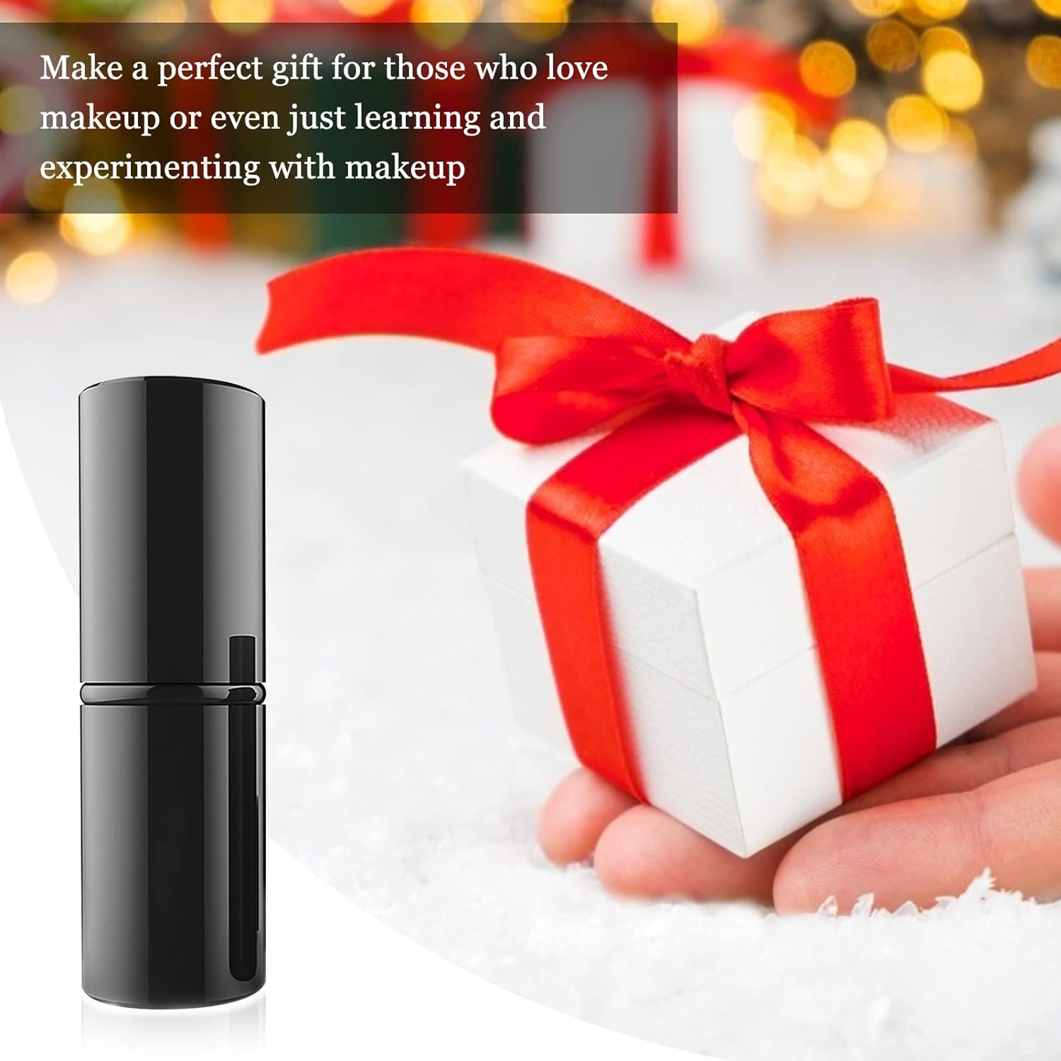 Falliny Retractable Kabuki Makeup Brush for Flawless Face Powder Blush Bronzer and Sunscreen Application - Image 6