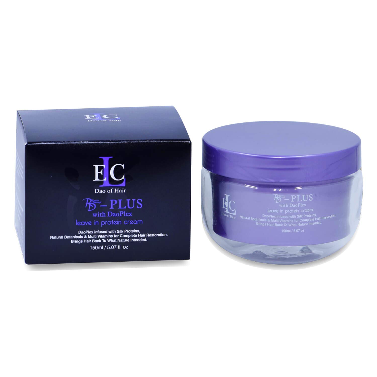 Protein Cream Plus - Repair Damage Leave-In Treatment - Healing, Smoothing & Color Protection for Colored, Treated Hair - 5oz