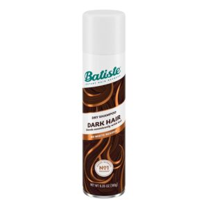 Batiste Dry Shampoo for Dark Hair, Refresh Hair and Absorb Oil Between Washes, Waterless Shampoo for Added Hair Texture and Body, 6.35 OZ Dry Shampoo Bottle