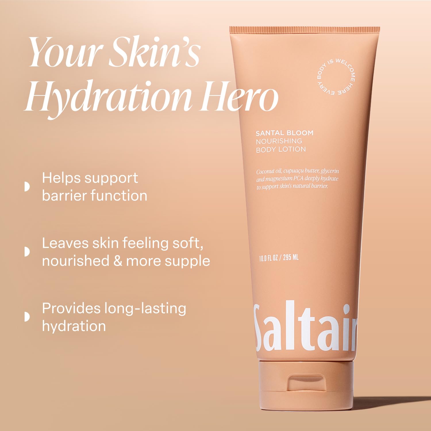 Saltair Moisturizing Body Lotion for Dry Skin 2 Pack 10oz Tubes Unisex - Image 3