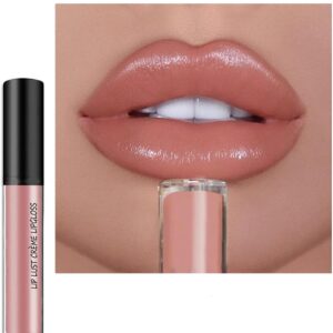 Kayswnag 12 Color Cream Texture Waterproof Lipstick, Lip Gloss Lip Lust Creme Lipgloss Liquid Lipstick,Waterproof Long Lasting Velvet Lip Gloss (02#)