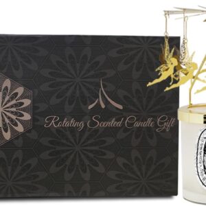 HUANXI Fairy Candle Gift for Women, Rotating Scented Candles, Birthday Gift, Funny Gifts for Her, Unique Candle Gifts for Colleagues, Sister, Mom and Wife, 10oz