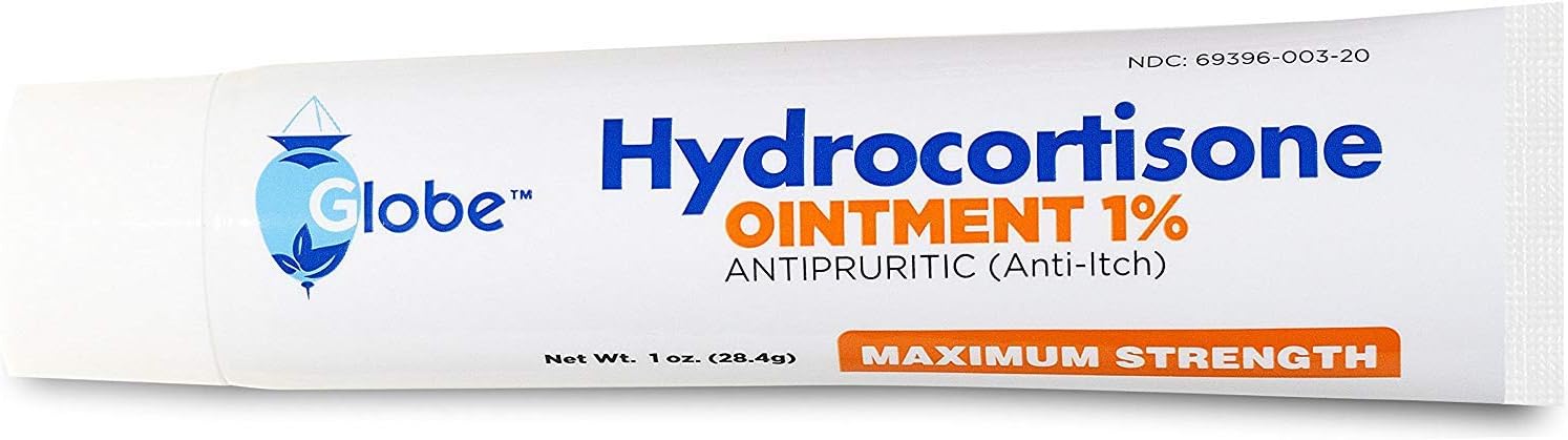 (3 Pack) Globe Hydrocortisone Maximum Strength Transparent Ointment 1%,1 oz, Anti-Itch Topical Ointment for Redness, Swelling, Itching, Rash, Bug/Mosquito Bites, Eczema, Hemorrhoids & More - Image 6