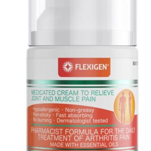 Natural Pain Relief Cream Lotion - Fast-Acting Formula with Frankincense & Menthol - Soothes Joint, Muscle & Arthritis Pain - 1 fl oz