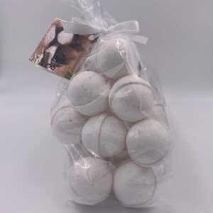 SpaPure COCONUT VANILLA Bath Bombs - 14 Bath Fizzies with Shea Butter, Ultra Moisturizing (12 Oz) ...Great for Dry Skin (Coconut Vanilla FBA)