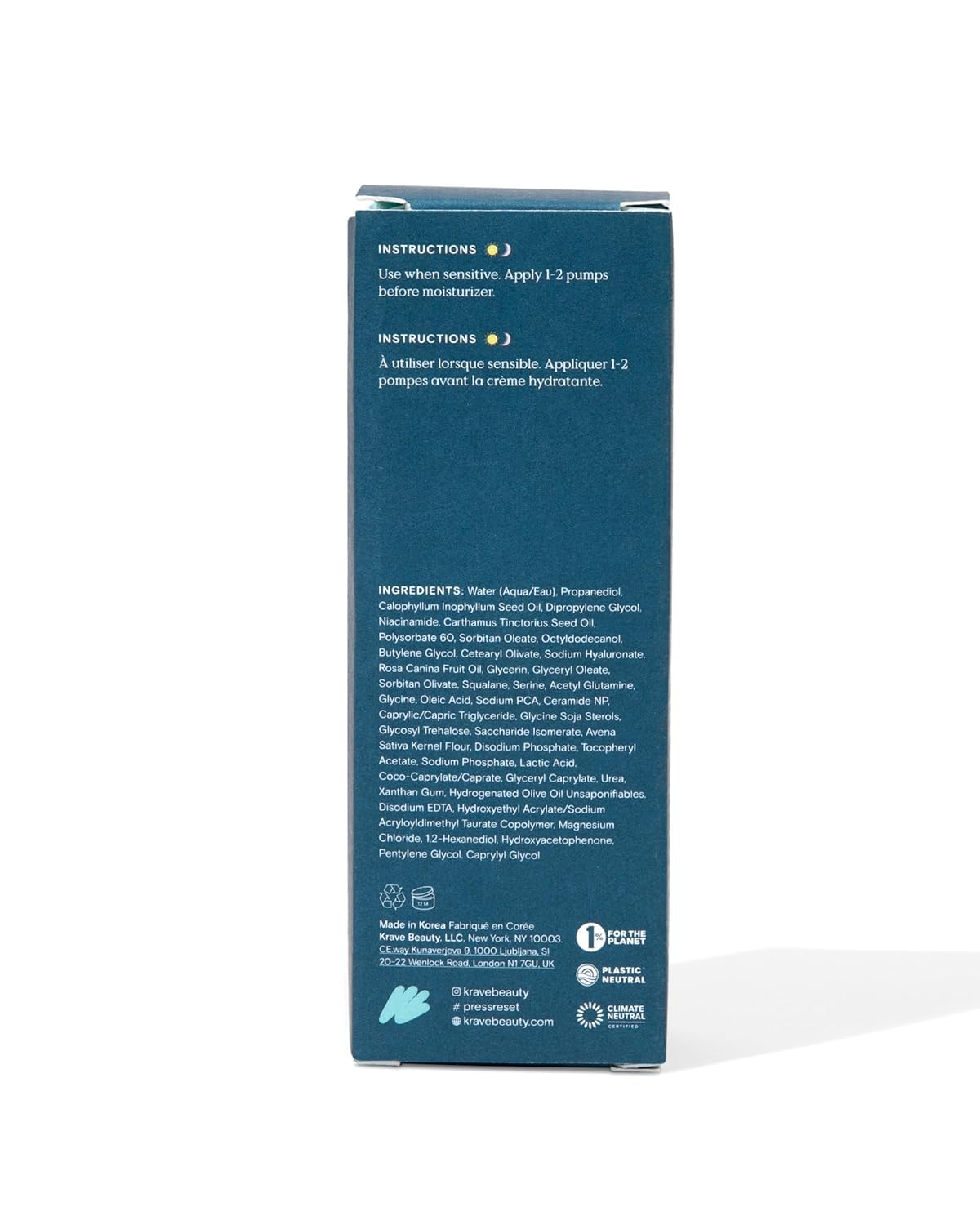 KraveBeauty Great Barrier Relief, Soothing Skin Barrier Repair Serum, Contains Tamanu Oil to Soothe and Calm Redness, For All Skin Types, Vegan & Cruelty Free, 1.52 fl oz - Image 2