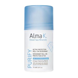 ALMA K Active Protection Roll On Deodorant - Aluminum Free Deodorant for Women - Roll On Deodorant for Women - Deodorant for Sensitive Skin - 2.6 oz