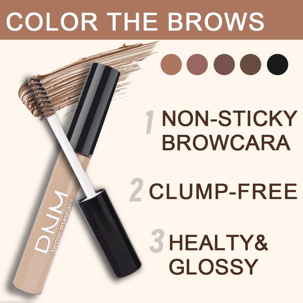 Kaely Longwear Tinted Waterproof Eyebrow Gel Mascara 01 Blonde Vegan 5ml - Image 6