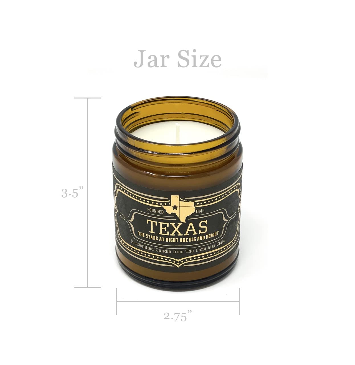 Jackson Vaughn Austin 9oz Scented Candle - Patchouli, Prairie Grass, Amber Scents - 40 Hour Burn Time - Image 9