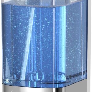 Manual Soap Dispenser, 17oz/500ml Wall Mount, Large Capacity Kitchen Bathroom Hand Soap Dispenser, Commercial Refillable Shampoo Shower Gel Lotion Dispenser, Chrome