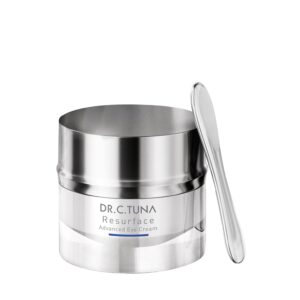 Farmasi Dr. C. Tuna Resurface Advanced Eye Cream, Natural and Organic Anti Aging, Wrinkles Eye Cream to Reduce Puffiness, Minimizes Under Eye Darkness, Brighter and Younger-Looking Eyes 0.5 oz/15 ml