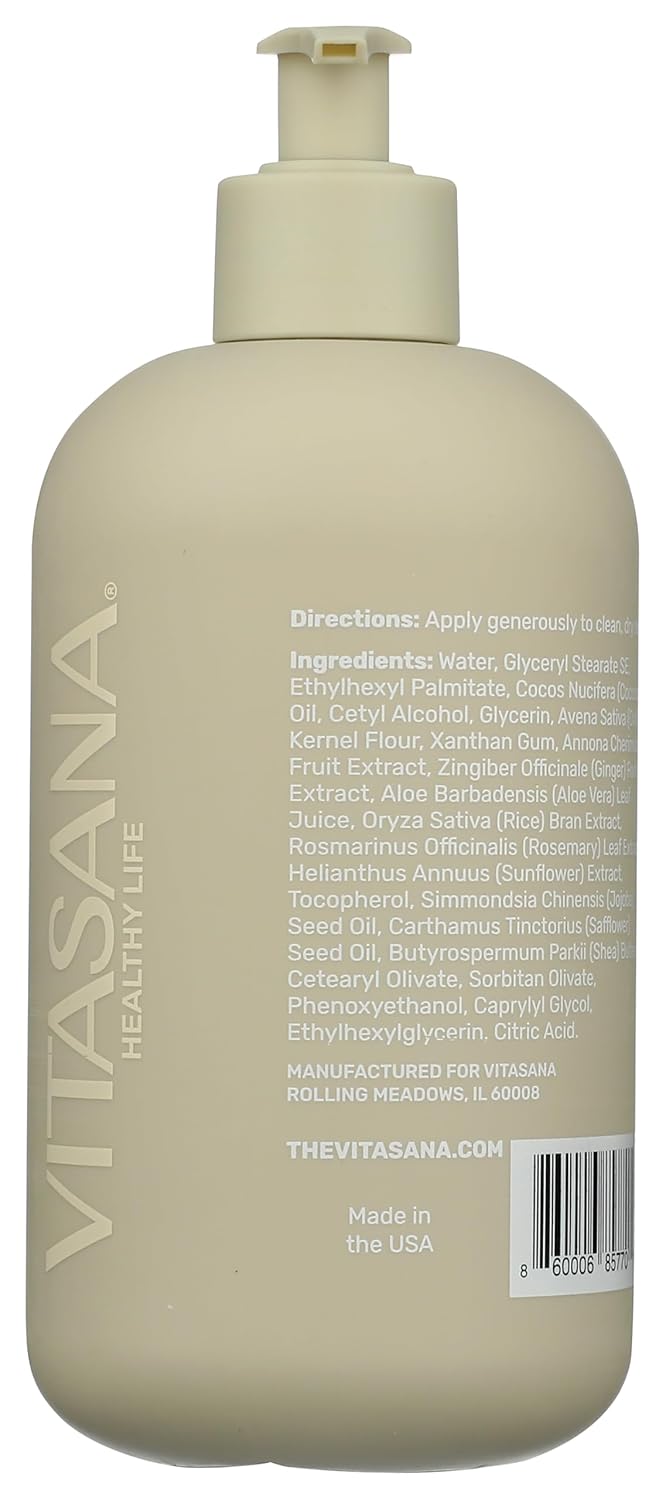 EWG Verified Hypoallergenic Unscented Hydrating Hand and Body Lotion 16oz Colloidal Oatmeal - Image 5