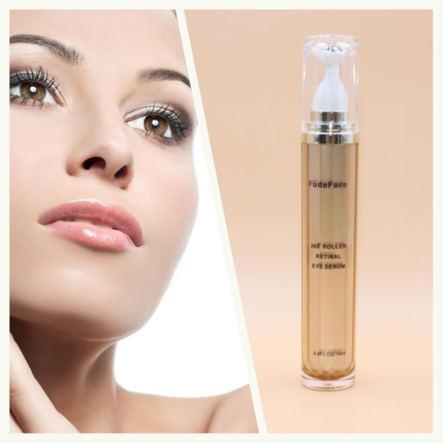 **Revitalizing Retinol Eye Cream with Roller for Puffiness, Fine Lines, and Dark Circles** - Image 2