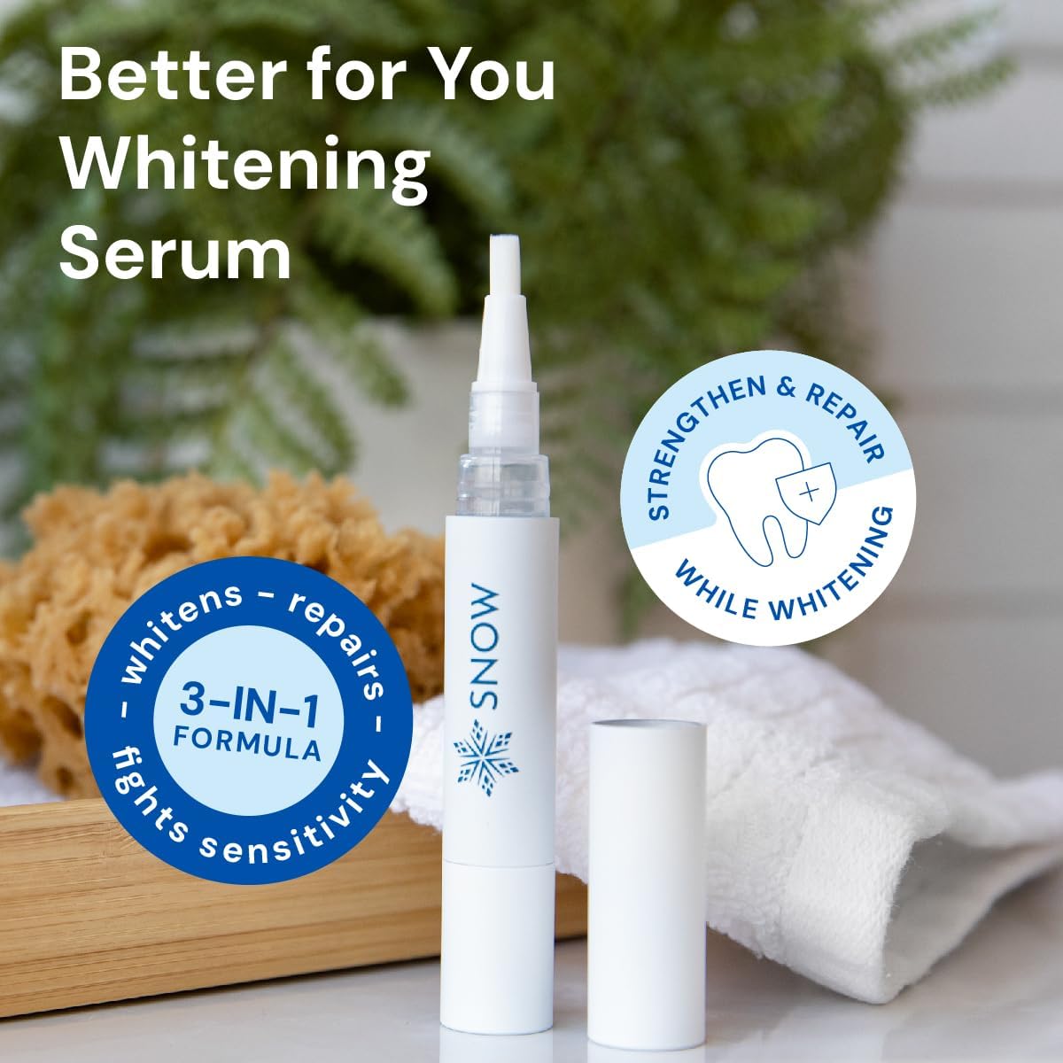 SNOW DiamondSeries Wand for Teeth Strengthening and Enamel Repair - 2 ml Travel Size - Image 2
