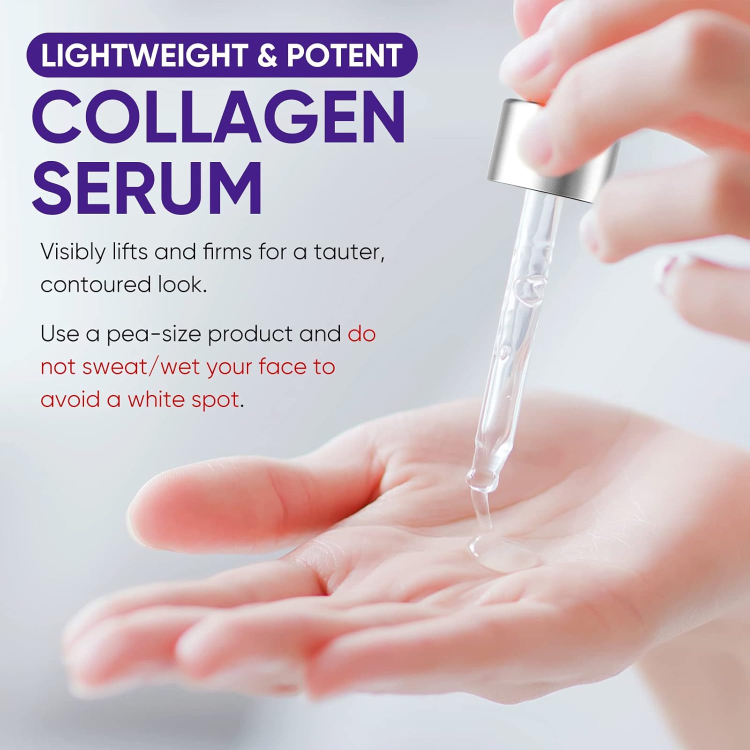Instant Face Lift Serum 1 oz, Temporary Skin Tightening, Smooths Fine Lines Wrinkles - Image 7