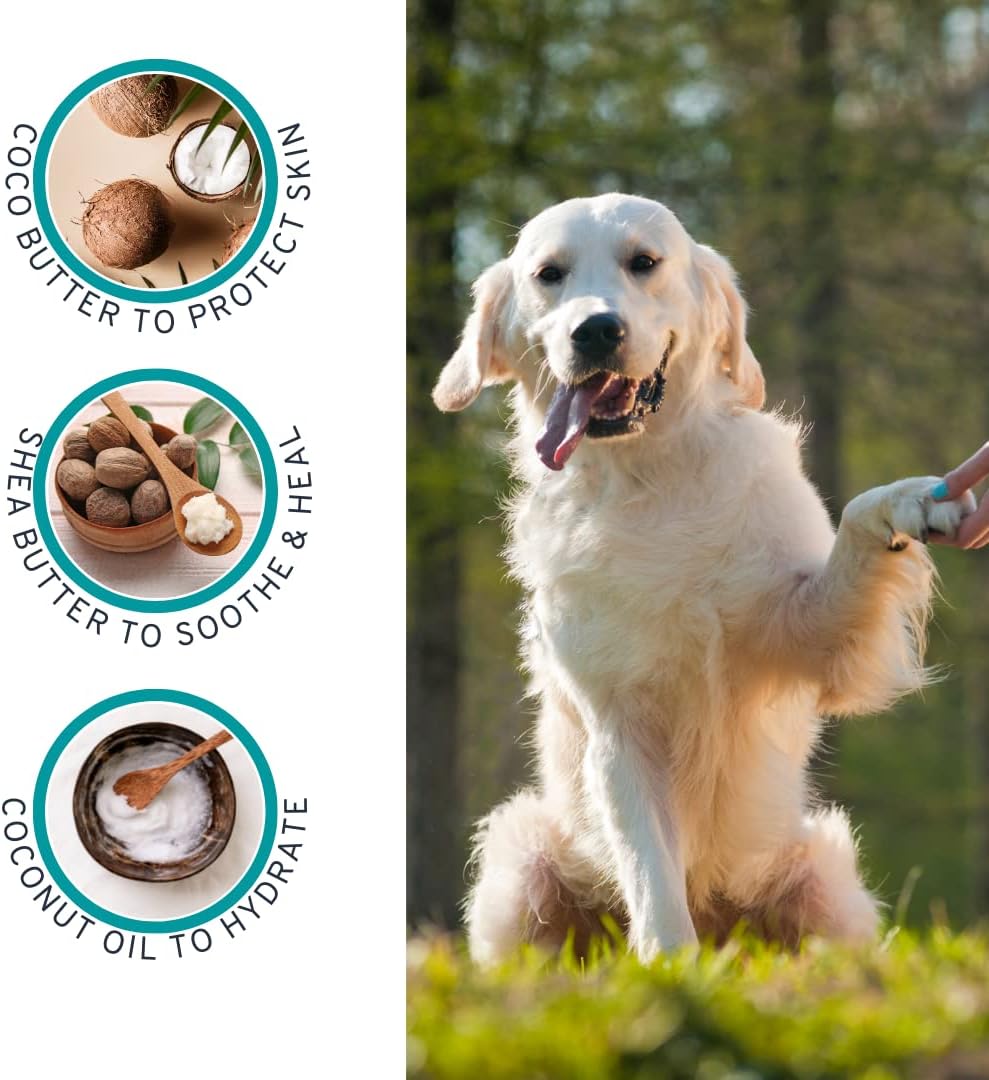 Moisturizing Paw Balm 2 Oz Tin for Dogs and Cats Dry Paw Relief - Image 5