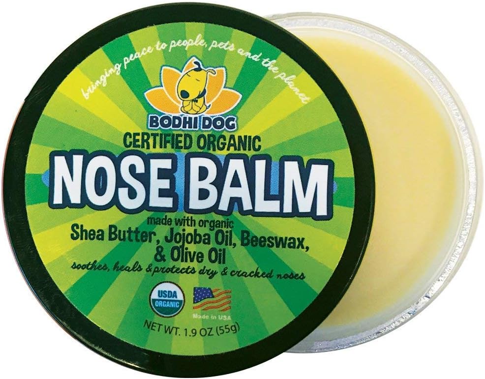 Bodhi Dog Organic Nose Balm - Moisturizes, Soothes & Protects Dry and Cracking Noses - USDA Certified Organic for Dogs & Cats - Suitable for All Breeds, Including Bulldogs, Retrievers & Terriers (2oz) - Image 2
