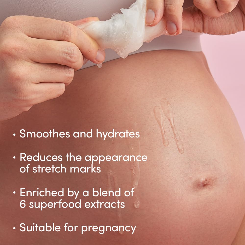 Evereden Soothing Belly Mask for Stretch Marks - One Size | 1 count | Belly Mask for Pregnancy | Clean Pregnancy Skincare | Non-toxic and Fragrance Free - Image 3