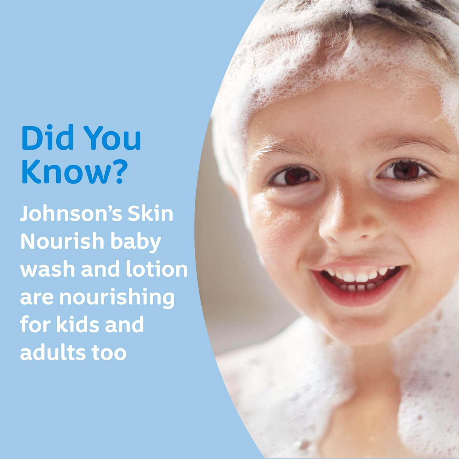 Johnson's Skin Nourish 16.9 fl oz Moisturizing Baby Lotion for Dry Skin Shea Cocoa Butter - Image 7