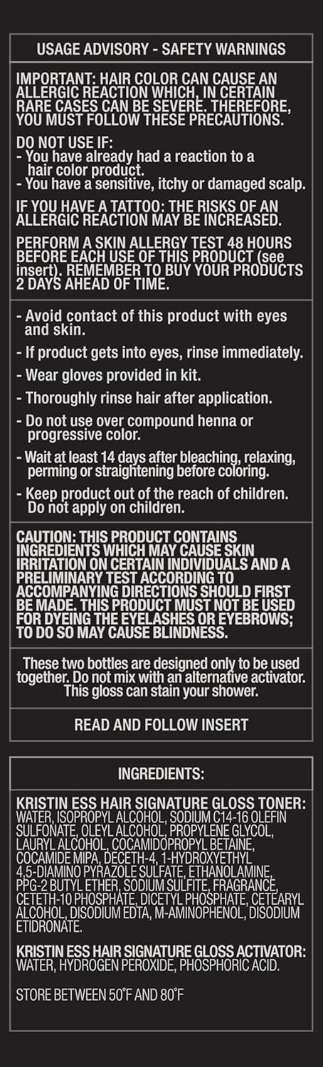 Kristin Ess Signature Wild Berry Brightening Hair Gloss Treatment 8 oz for All Hair Types - Image 4