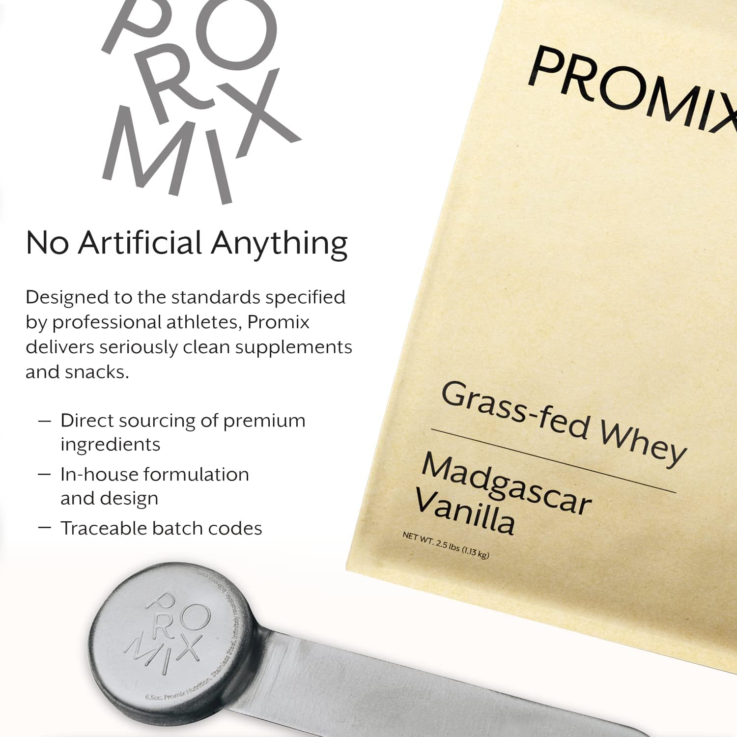 ProMix Nutrition Vanilla Grass-Fed Whey Protein Powder 5lb Tub 2 Pack - Image 7