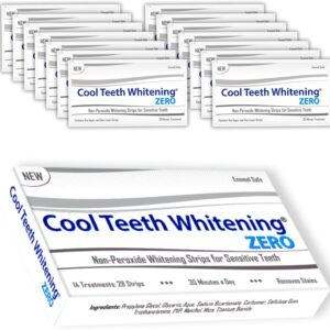 Teeth Whitening Strips Natural Teeth Strips for Sensitive Teeth White Strips for Teeth Whitening No Peroxide No Bleach