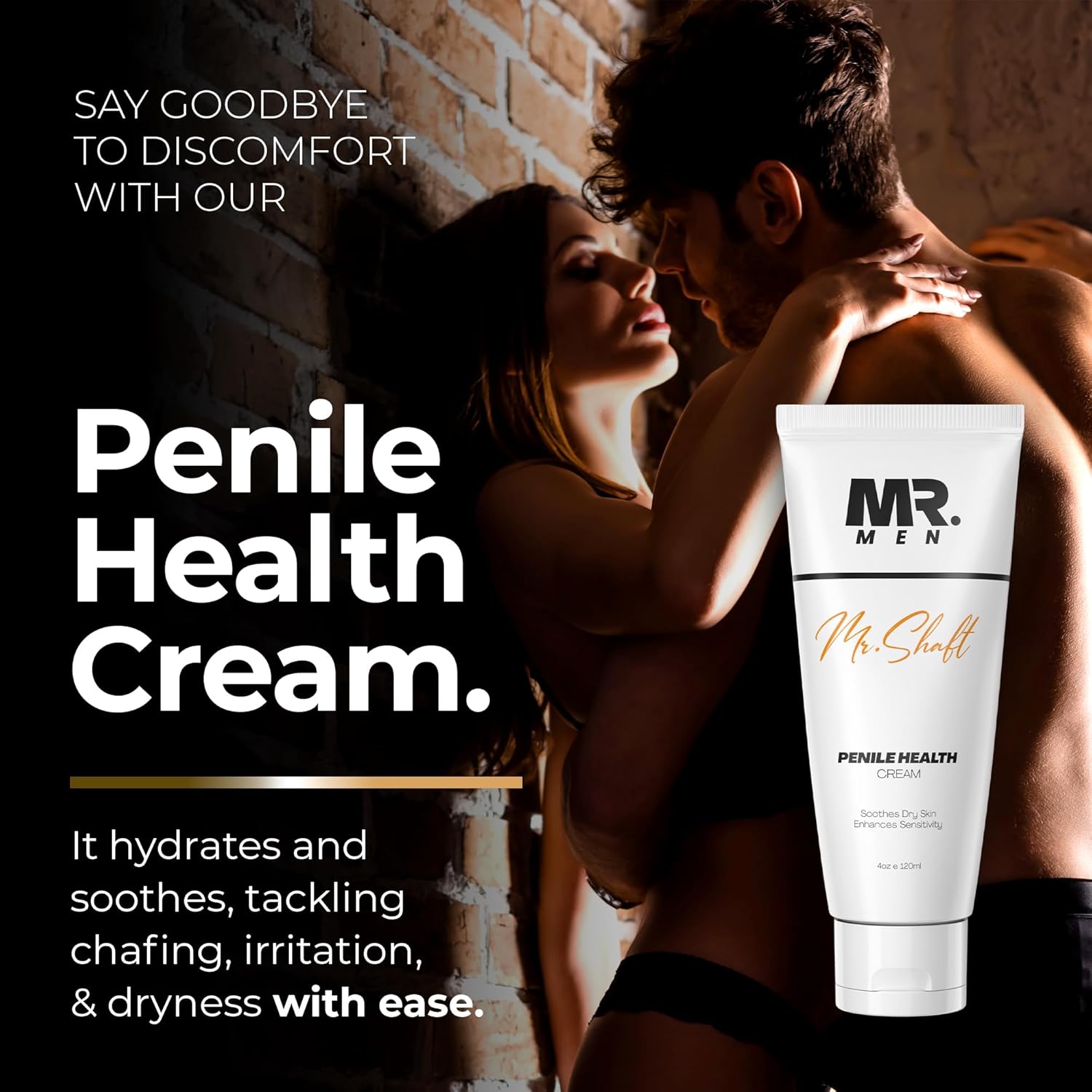 Mr.Men Penile Cream for Dry and Sensitive Skin – Hydrating Moisturizer for Men’s Intimate Area – Supports Foreskin Restoration – Fragrance-Free Formula – 4oz - Image 3