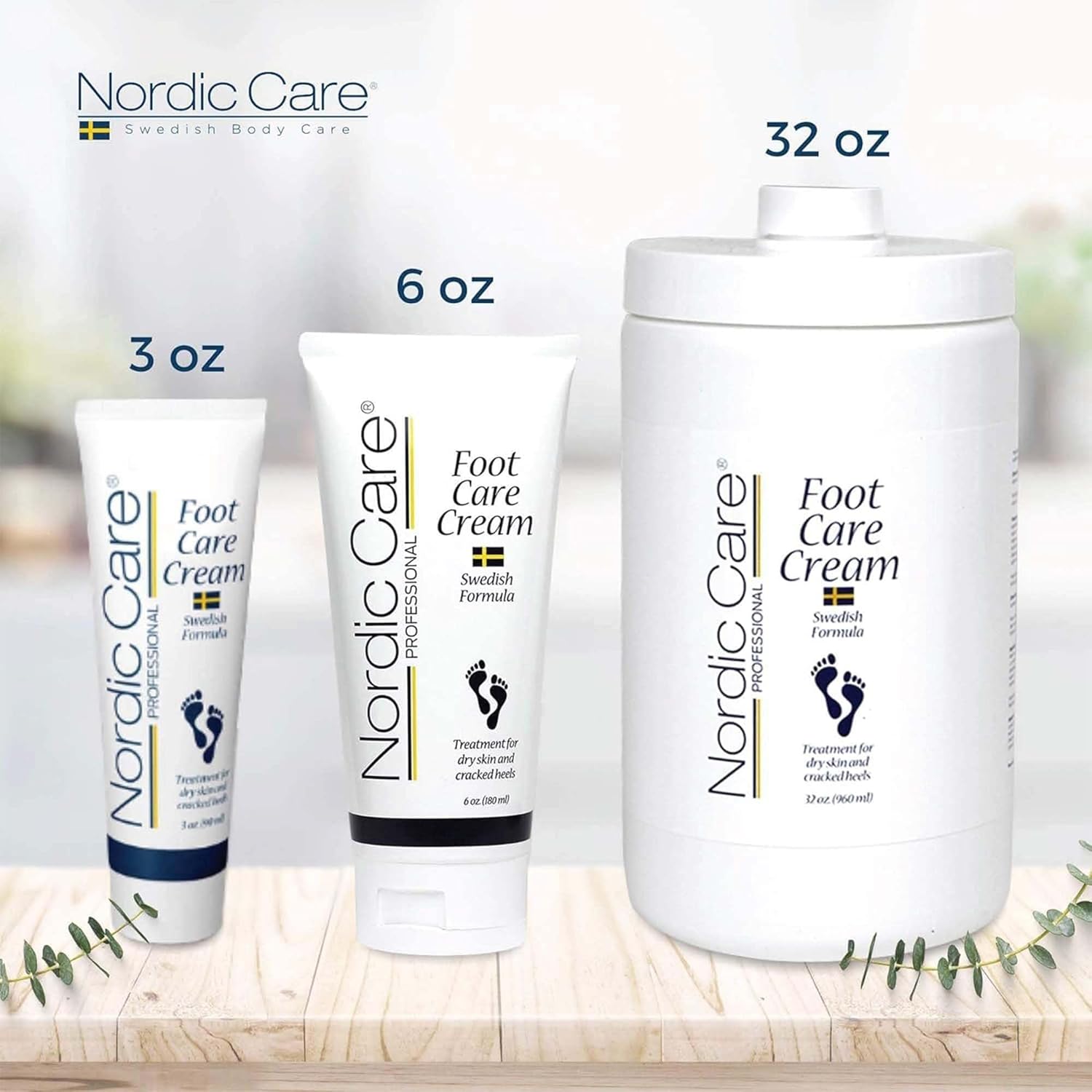Nordic Care Foot Care Cream - Intensive Repair Foot Cream With Urea & Eucalyptus Oil for Cracked Heels, Foot Care Cream Provides Deep Hydration & Prevent Further Cracking | (6 Ounce, Pack of 1) - Image 6