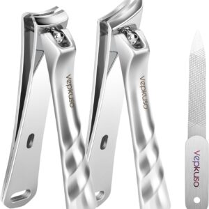 German Nail Clippers for Thick Ingrown Nail for Men, Heavy Duty Large Toenail Clippers for Thick Nails for Seniors, Super Sharp Ingrown Toe Nail Clippers with Long Handle