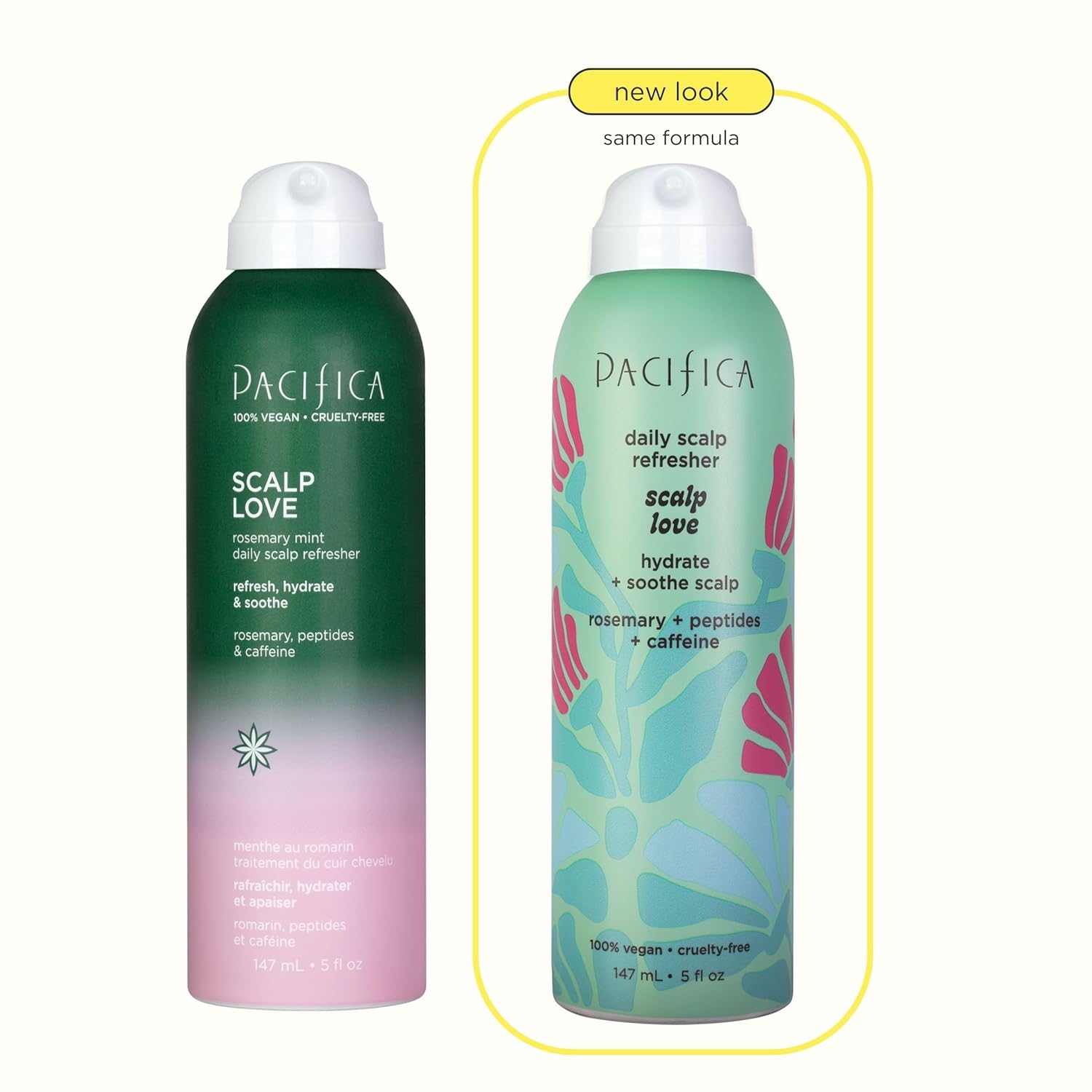Pacifica Rosemary Mint 5oz Scalp Refresher Spray Daily Cooling Treatment Itchy Scalp Vegan Cruelty-Free - Image 7