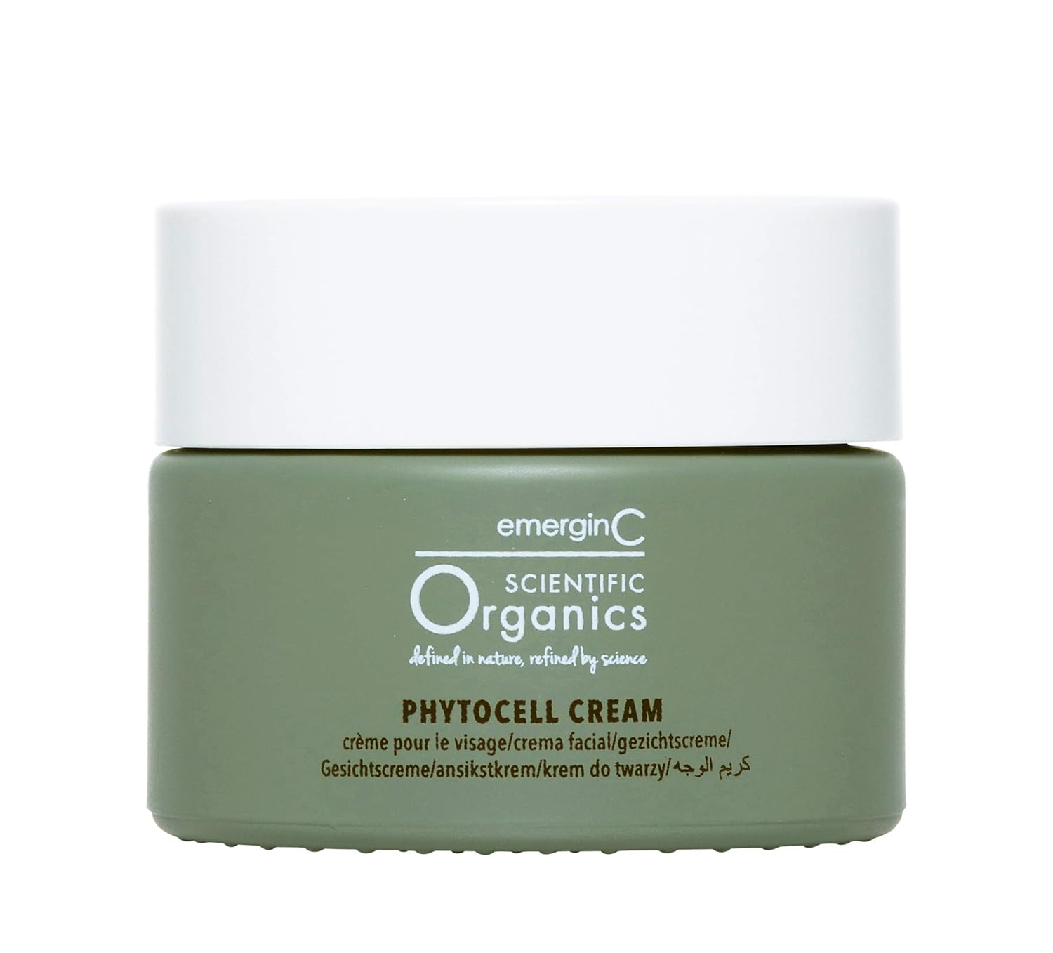 Scientific Organics Phytocell Anti-Aging Cream - Facial Moisturizer with Plant Stem Cells for Radiant Complexion and Skin Protection (1.7 oz, 50 ml)