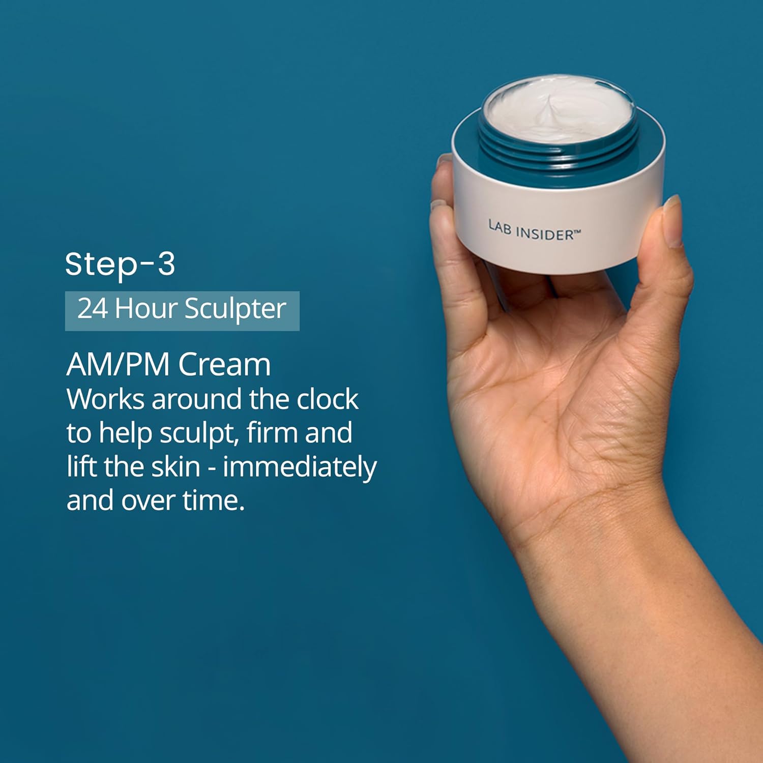 SKINN Lab Insider 45-Day Face Boot Camp Serum & Cream Gift Set Polyglutamic Hyaluronic Acid Sculpt Firm - Image 4