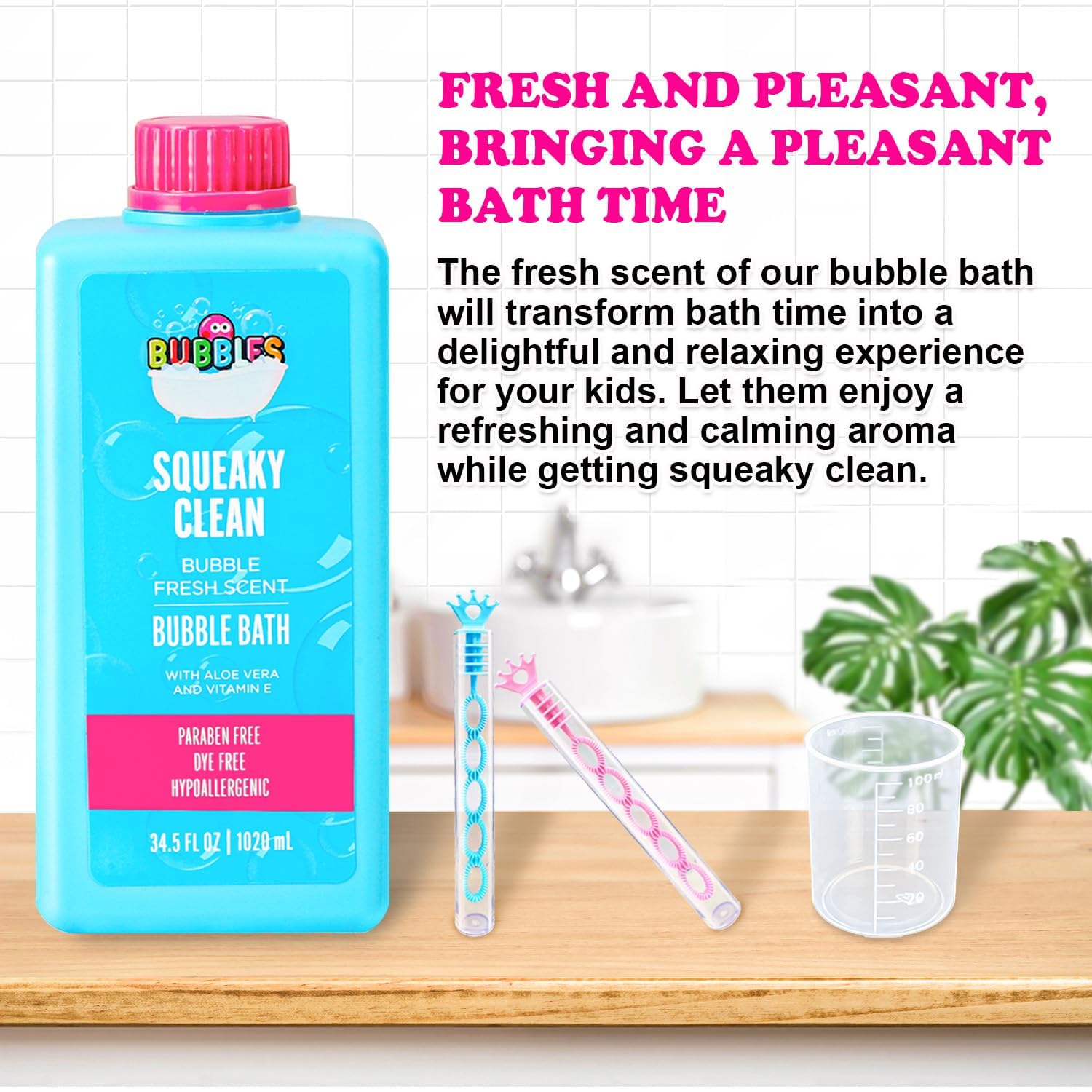 Gentle Baby Kids Body Wash Shampoo Bubble Bath 34.5 Fl.Oz Sensitive Skin Aloe Vera - Image 7