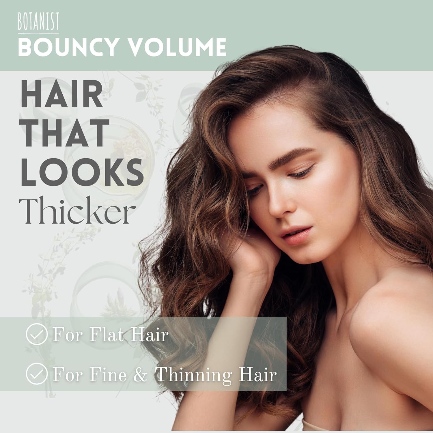 Organic Peony Orange Blossom Shampoo for Curly Hair, 15.5 Fl Oz, Silicone Sulfate Free - Image 2