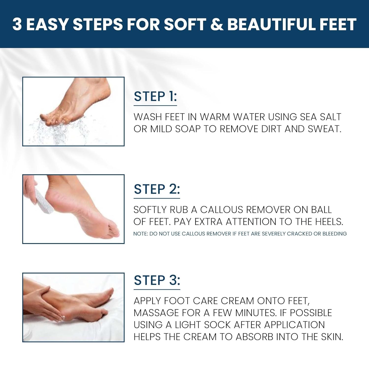 Nordic Care Foot Care Cream - Intensive Repair Foot Cream With Urea & Eucalyptus Oil for Cracked Heels, Foot Care Cream Provides Deep Hydration & Prevent Further Cracking | (6 Ounce, Pack of 1) - Image 3