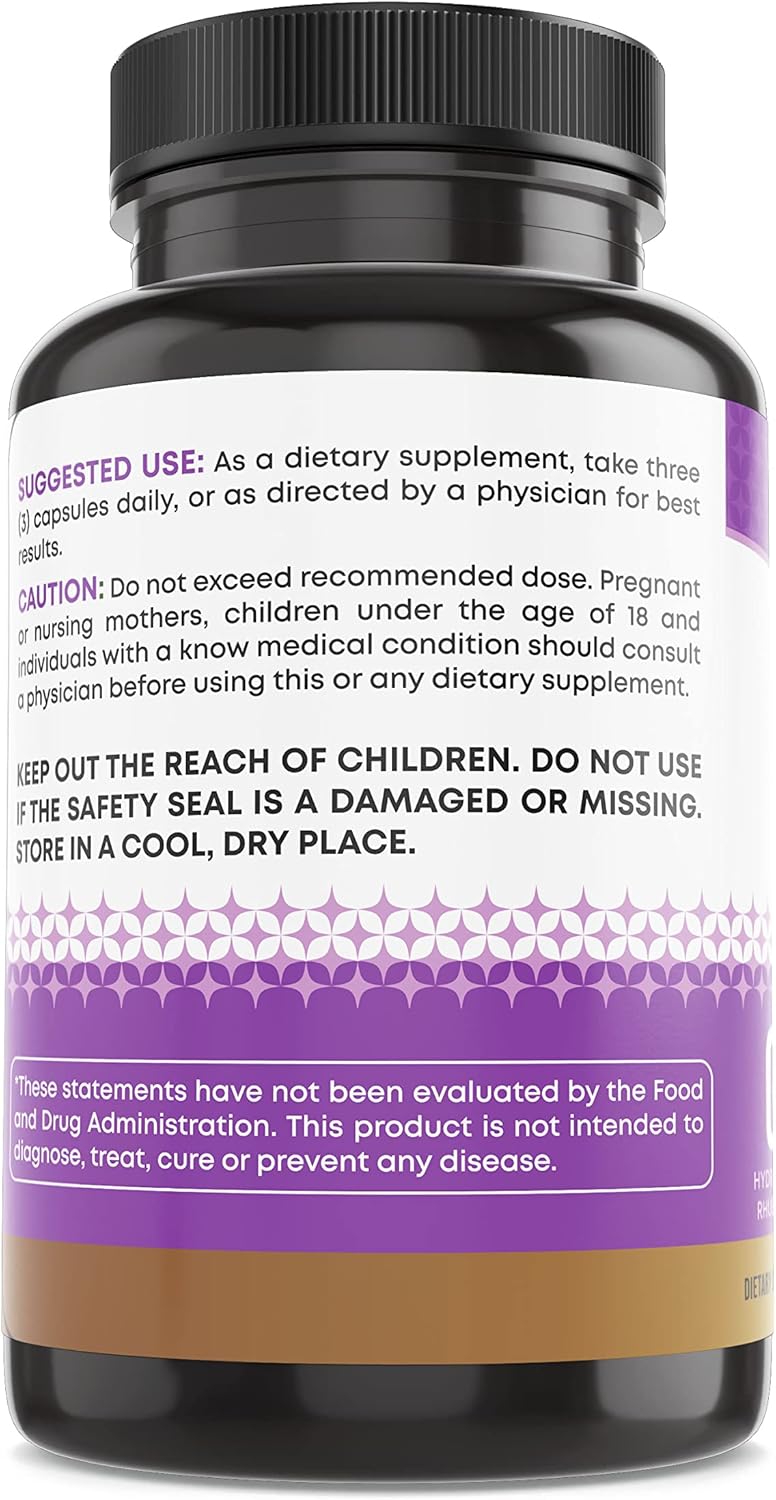 Ancient Bliss 60 Vegan L-Glutamine Capsules Leaky Gut Support - Image 7