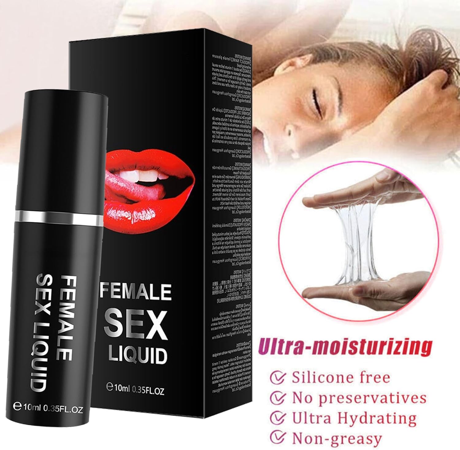 Intense Fast Orgasmic Gel, Orgasm Gel Sexual, Women Intense Ascending Vaginal-Climax-Libid-Oil, Stimulant Liquid Orgasm Sex Drops for Woman (1) - Image 3