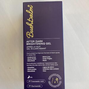 Bushbalm Dark Spot Serum - After Dark Brightening Gel for Underarm, Bikini Line and Intimate Areas - TXA, Niacinamide and Aloe Vera - Fragrance-Free, 50ml Gel