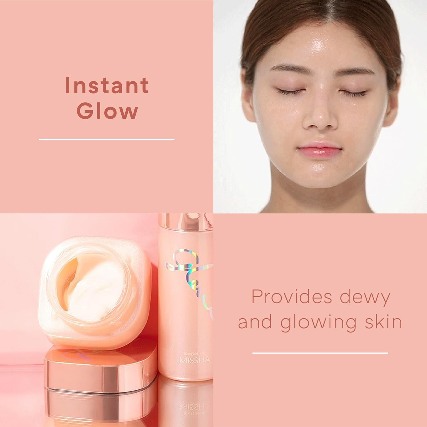 MISSHA M Perfect Cover BB Cream No.25 & Glow Skin Balm Bundle - Image 8