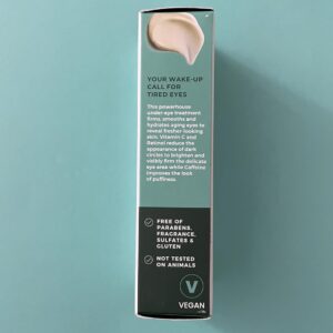 Urban Skin Rx® Dark Circle Vitaleyez Treatment | Hydrates, Firms, Smooths & Brightens Look of Under-Eyes & Targets Fine Lines, Dark Circles, Puffiness, Crow's Feet, Vegan, Cruelty Free | 0.5 Fl Oz