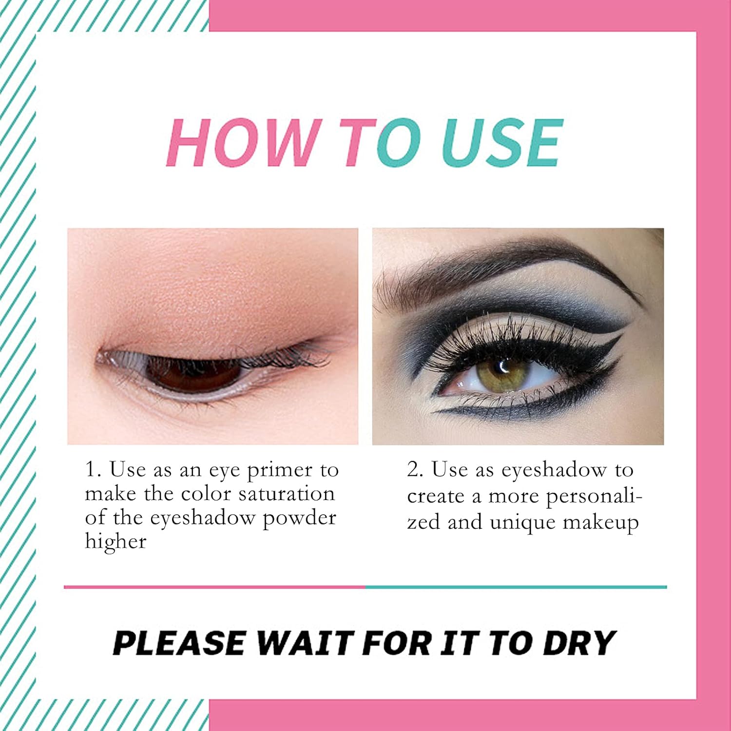 2 Pack Waterproof Matte Eyeshadow Primer for Oily Lids - Long Lasting Eye Makeup Base - Image 8
