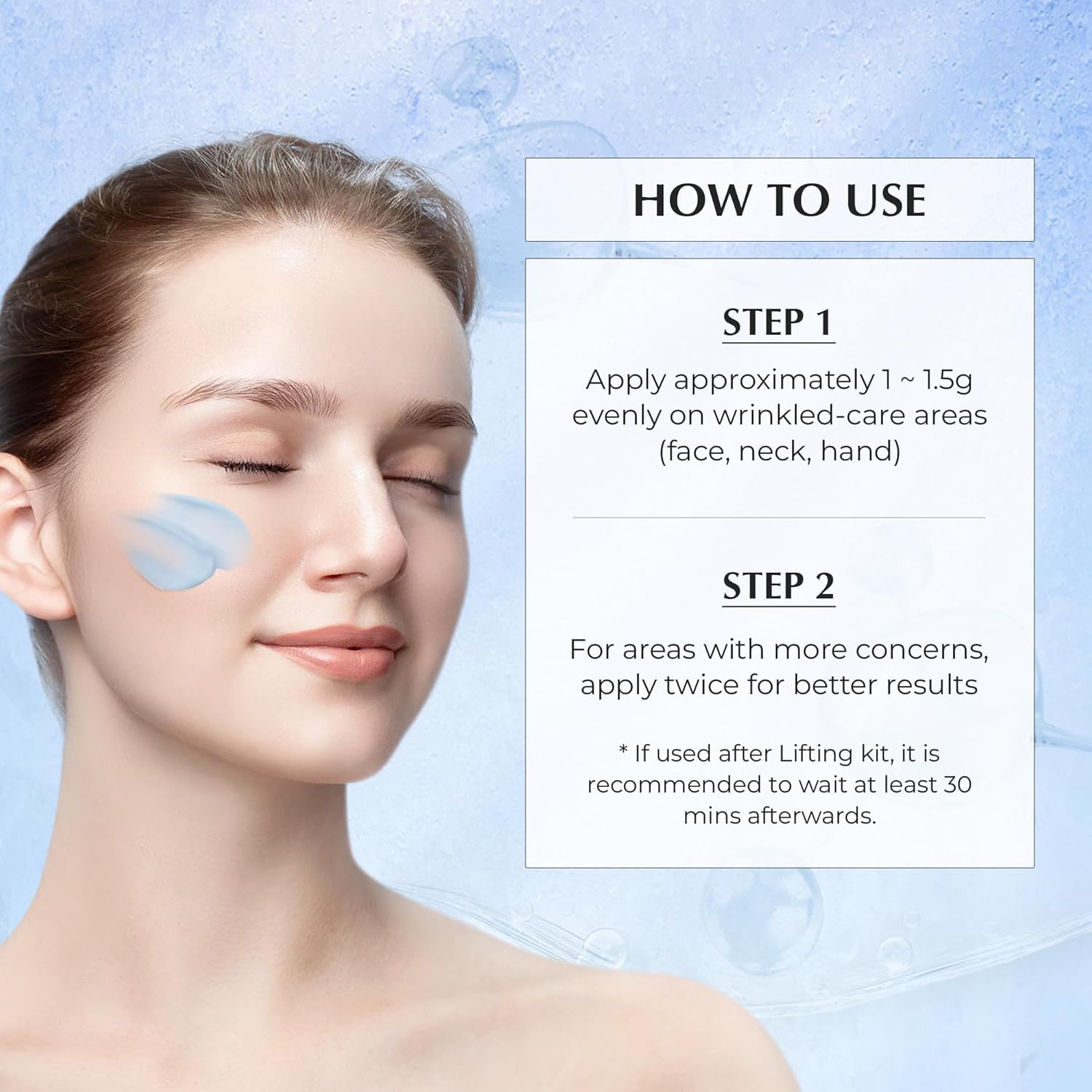 JEU'DEMEURE DermiShuttle DD Gel Cream Aqua, Soothing & Hydration For Face, Neck and Hand with Ceramide, Betaine and Peptide, Lightweight Daily Moisturizer for Sensitive Skin, Korean Moisturizer (50g) - Image 7